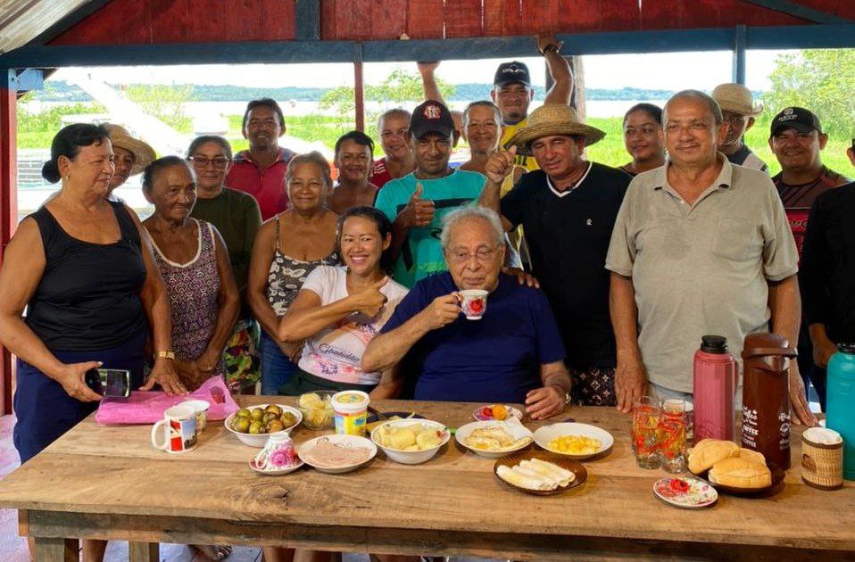 Amazonino Mendes inicia viagens ao interior em pré-campanha ao Governo