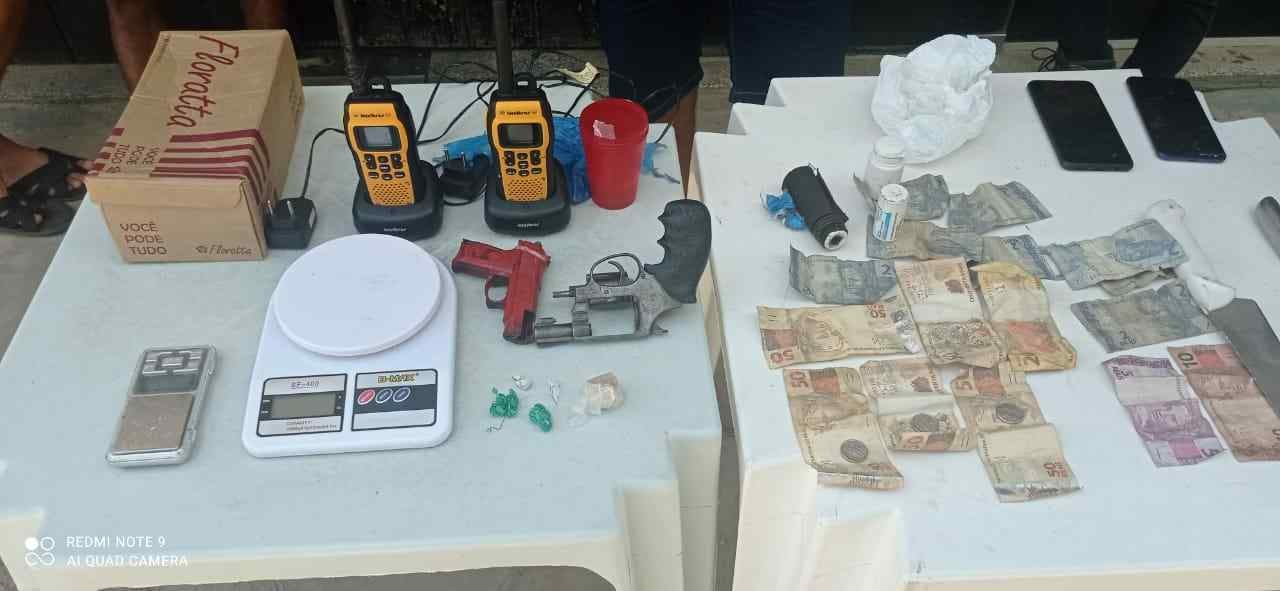 Grupo é preso suspeito de tráfico de drogas no Amazonas