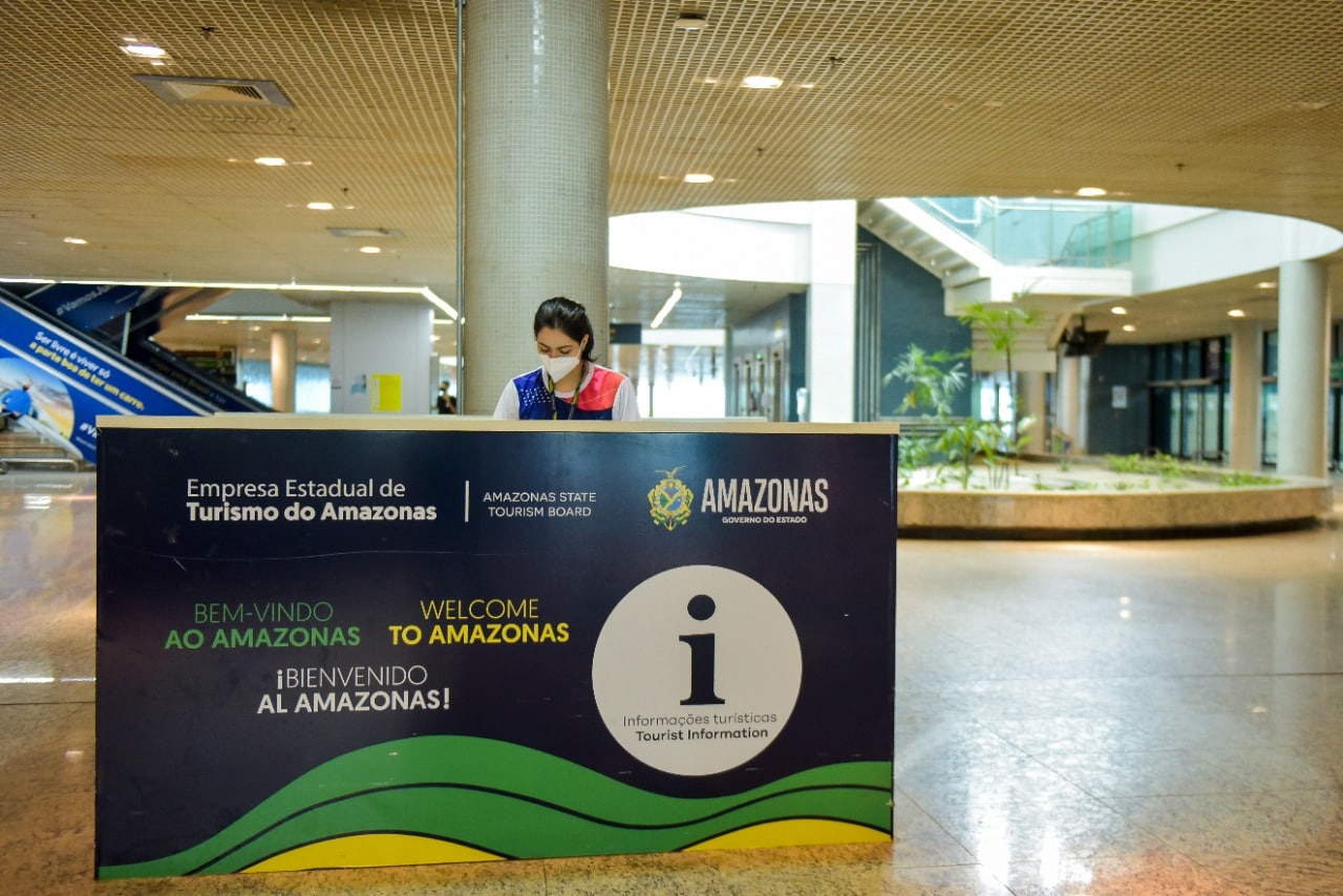 Centros de Atendimento ao Turista são reativados em Manaus 