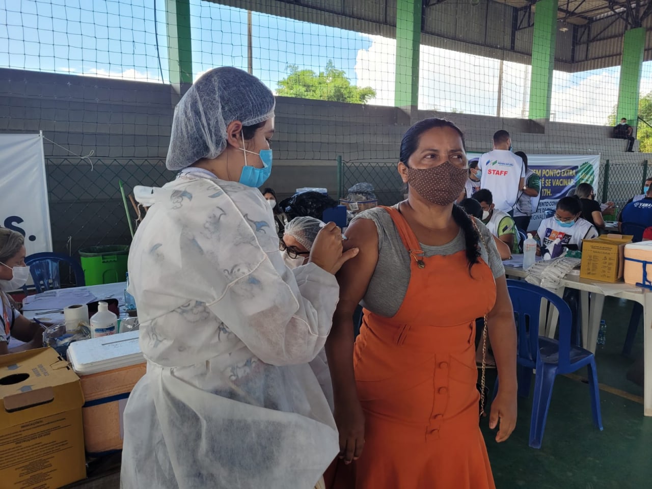 Amazonas registra aplicação de 2.220.310 doses de vacina contra Covid-19