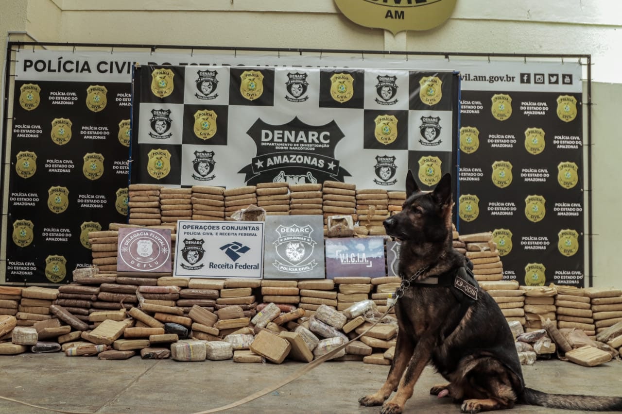 Droga avaliada em R$ 6 milhões é encontrada em caixa de gelo no Amazonas