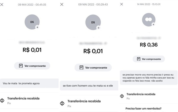 Homem é preso após fazer PIX com ameaças de morte para a ex 