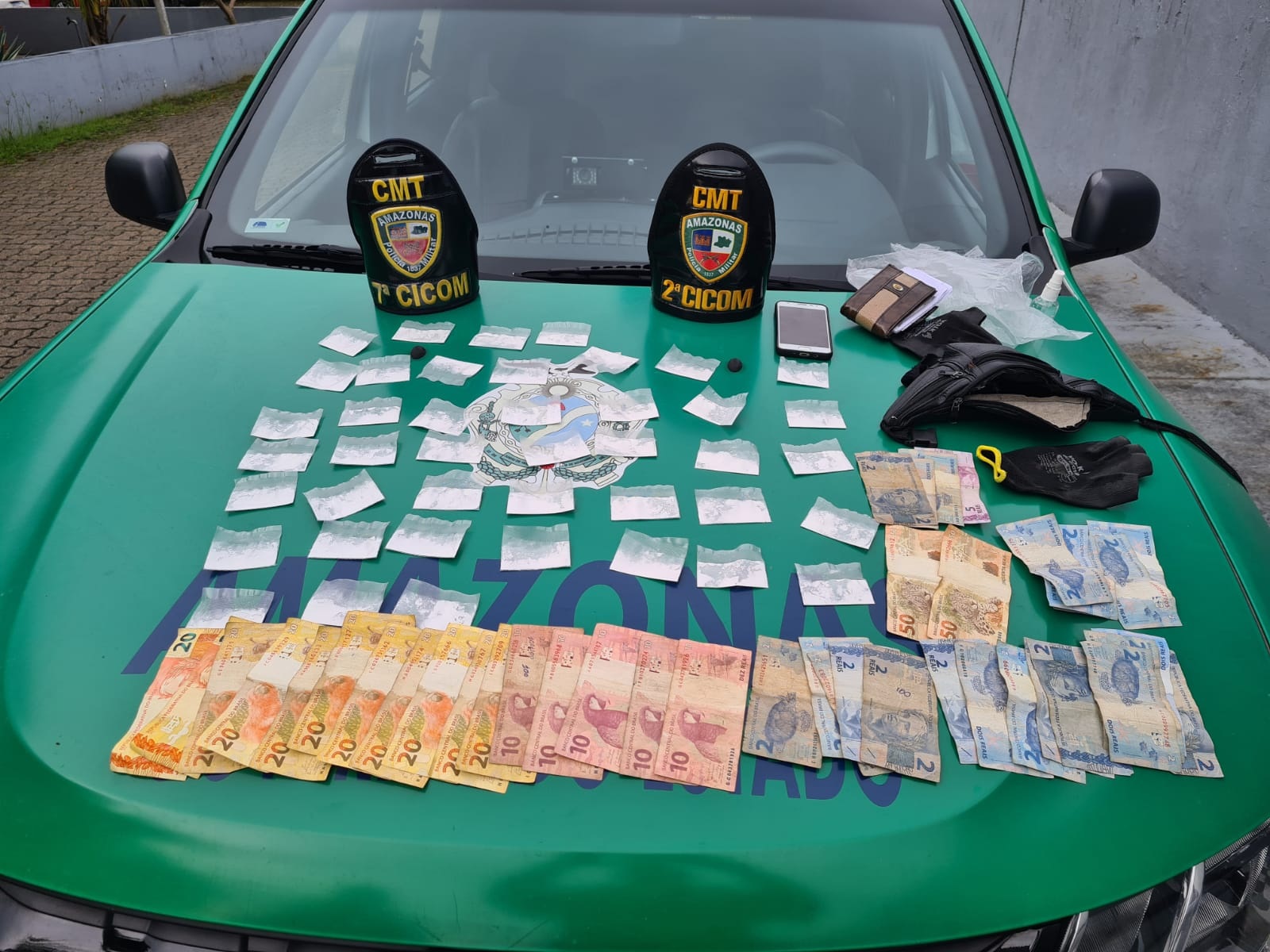 Em 24 horas, 15 pessoas são presas e 4 armas são apreendidas no Amazonas