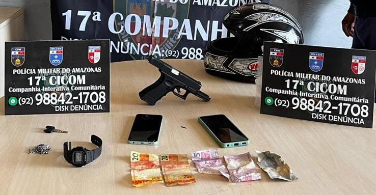Dupla é presa com arma falsa após fazer arrastões no bairro da Paz