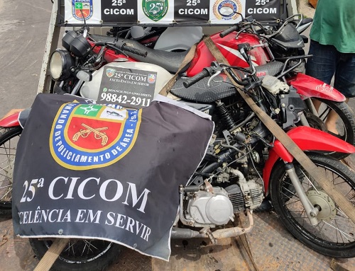 Suspeito de roubo de moto é preso após vítima rastrear veículo em Manaus