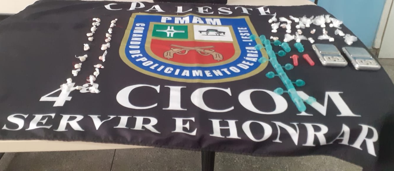 Cinco são presos por envolvimento com tráfico de drogas nas zonas de Manaus