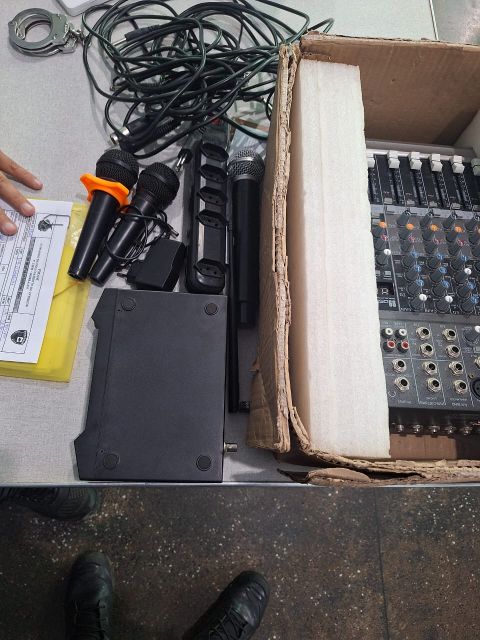 Homem é preso por furtar equipamentos de som de igreja em Borba