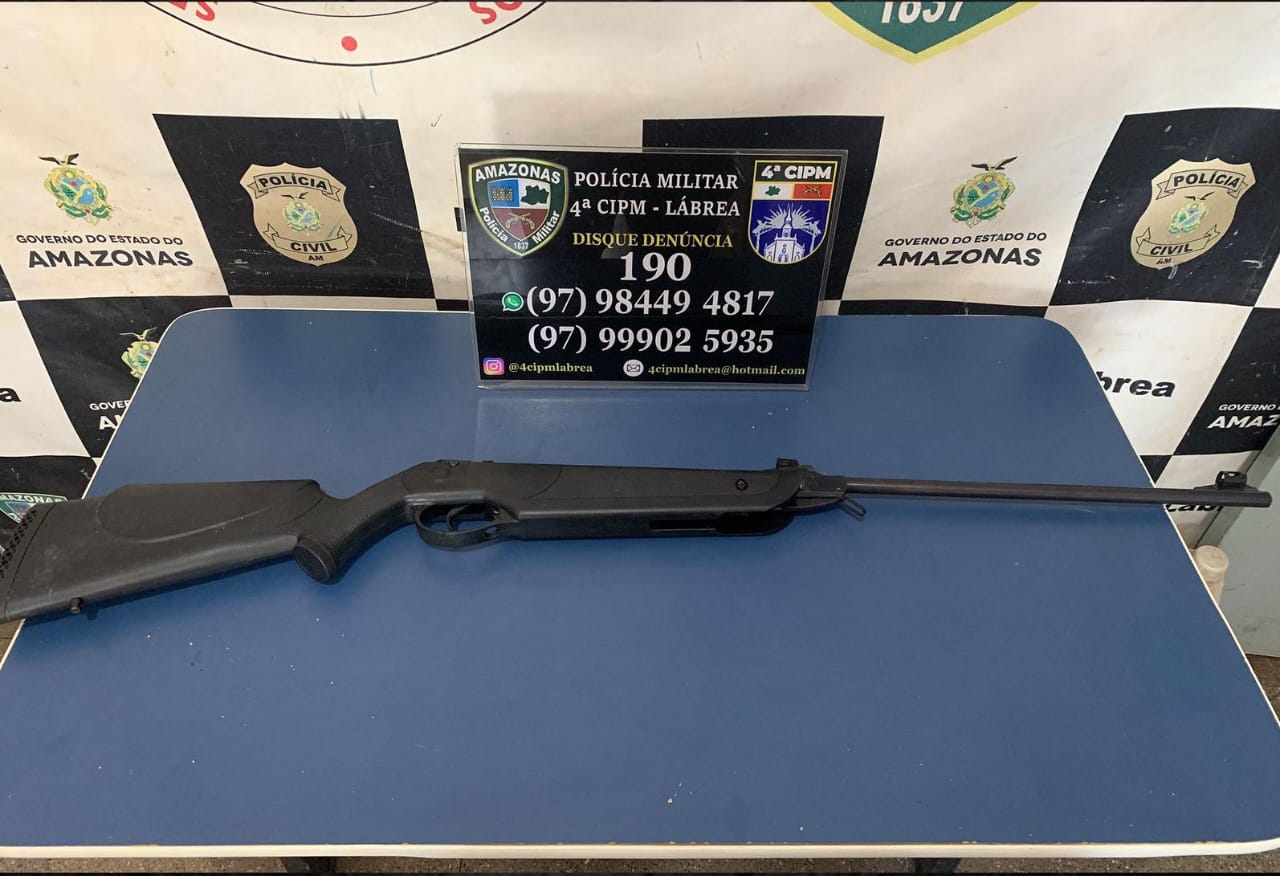 Homem é preso após anunciar arma de fogo em grupos de whatsapp em Lábrea 