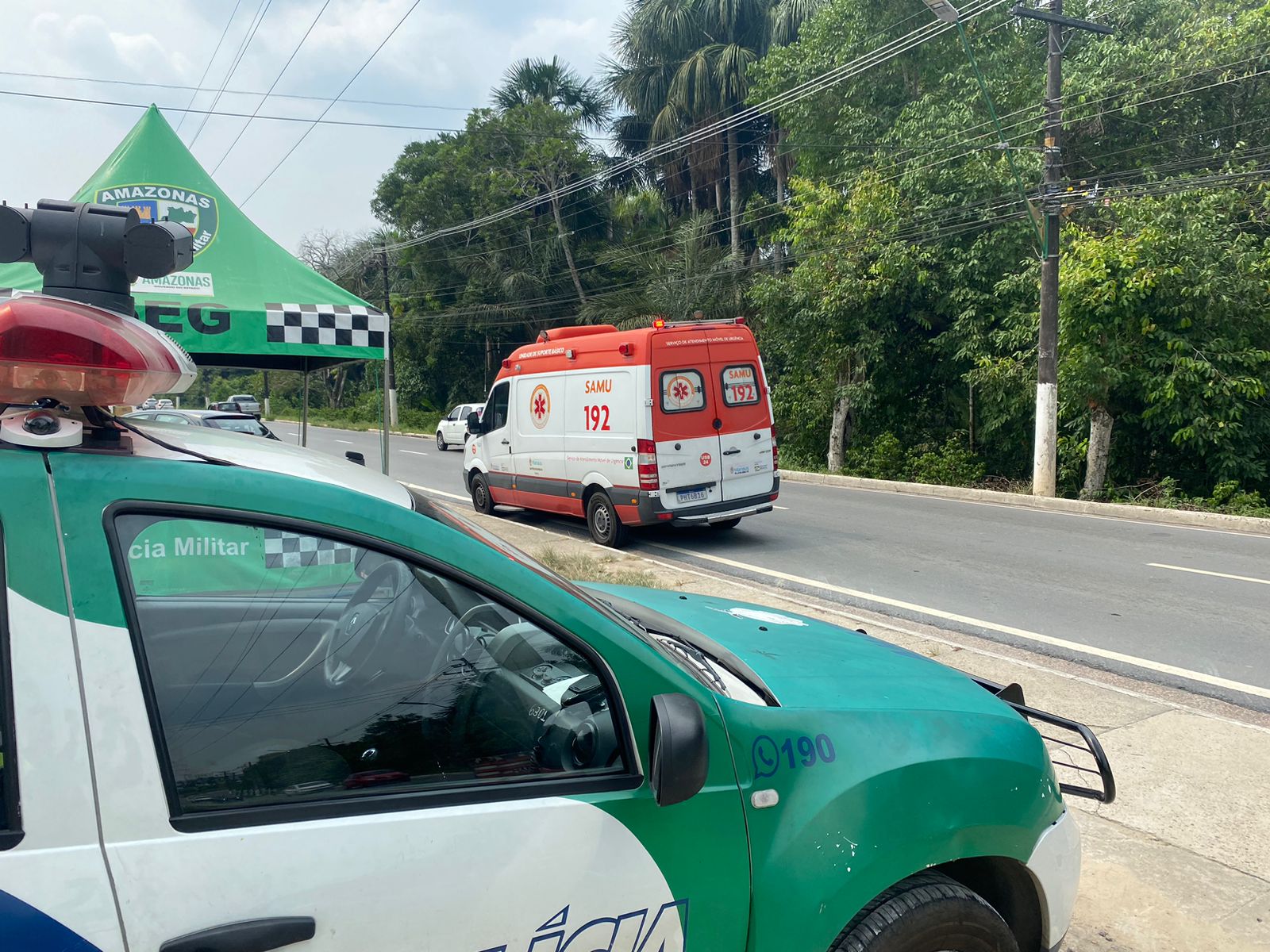 Policiais Militares reanimam motorista que teve início de infarto em Manaus