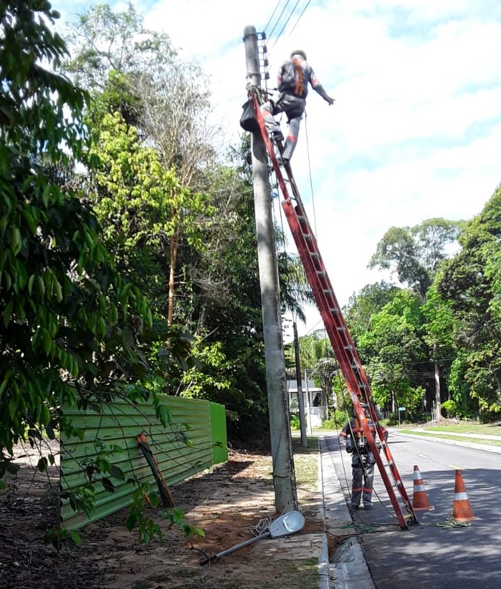 Manutenção programada deixa 6 bairros sem energia hoje em Manaus 