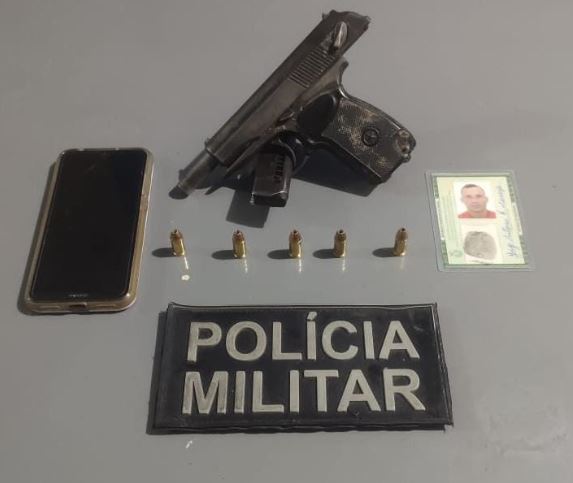 Suspeito de homicídio é preso com arma no Amazonas