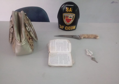 Com faca, homem assalta mulher no centro de Manaus 