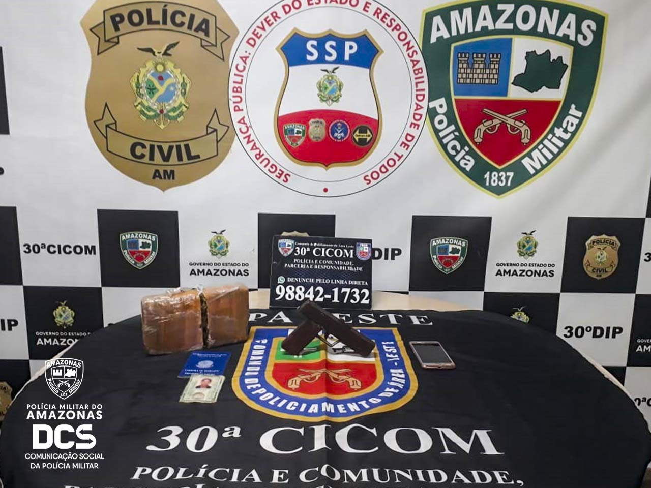 Nas últimas 24 horas, 18 pessoas foram presas em Manaus e no interior