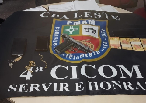 Homem e adolescentes são detidos após assaltar drogaria em Manaus 