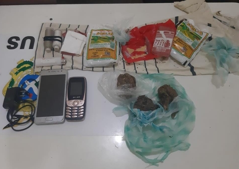 Polícia apreende drogas e celulares arremessados para presídio no Amazonas 