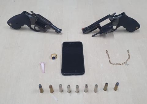 Suspeitos de assaltos são presos em Manaus