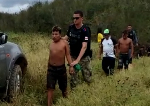 Irmãos são presos por matarem índio da mesma aldeia a facadas no Amazonas