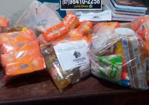 Irmãos invadem prefeitura e roubam cestas de merenda escolar no Amazonas