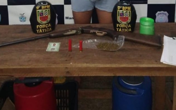 Vizinho é preso após atirar nas nádegas de adolescente no Amazonas 