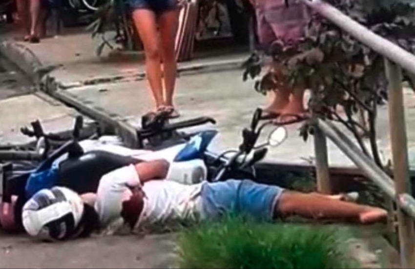 Motociclista é baleado por pistoleiros em rua de Manaus 