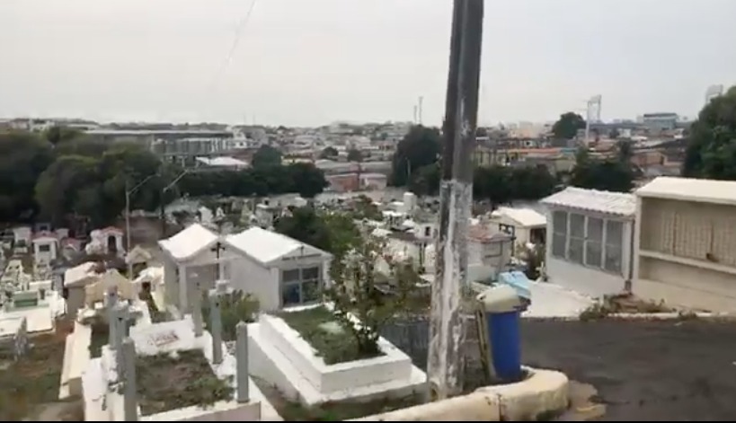 Convite macabro acaba com homem assassinado em cemitério de Manaus