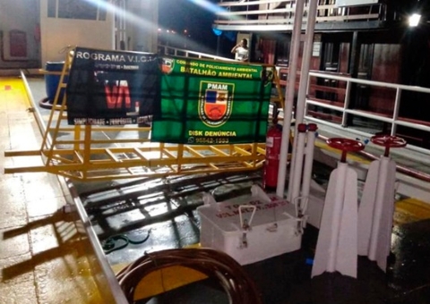 Cerca de 50 mil litros de gasolina são apreendidas na orla de Manaus