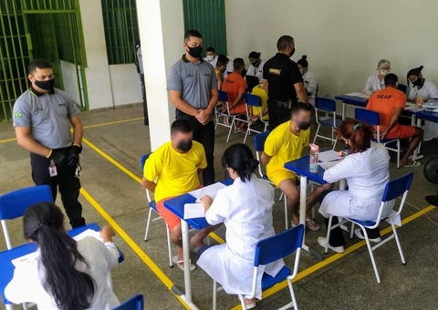 Detentos do CDPM 2 recebem atendimento odontológico e outros serviços