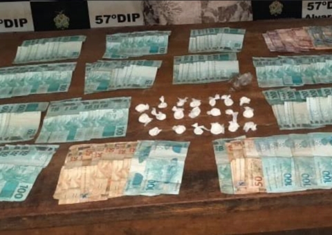 Homem é preso com drogas e mais de R$ 16 mil no Amazonas