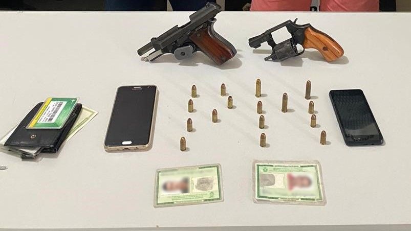 Dupla que planejava assalto a banco é presa no Amazonas 