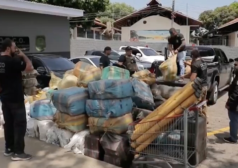 Operação resulta na maior apreensão de drogas do Amazonas