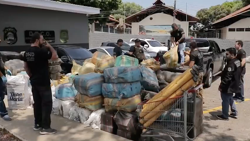 Operação resulta na maior apreensão de drogas do Amazonas