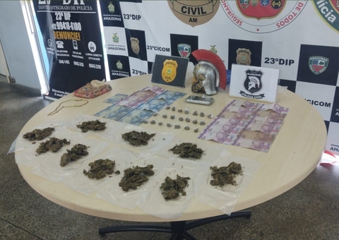 Grupo é detido enquanto embalavam drogas em casa de Manaus 