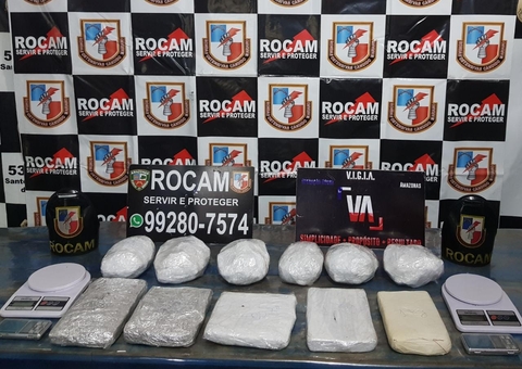 Policia apreende mais de 10 kg de drogas no Amazonas após denúncia anônima 