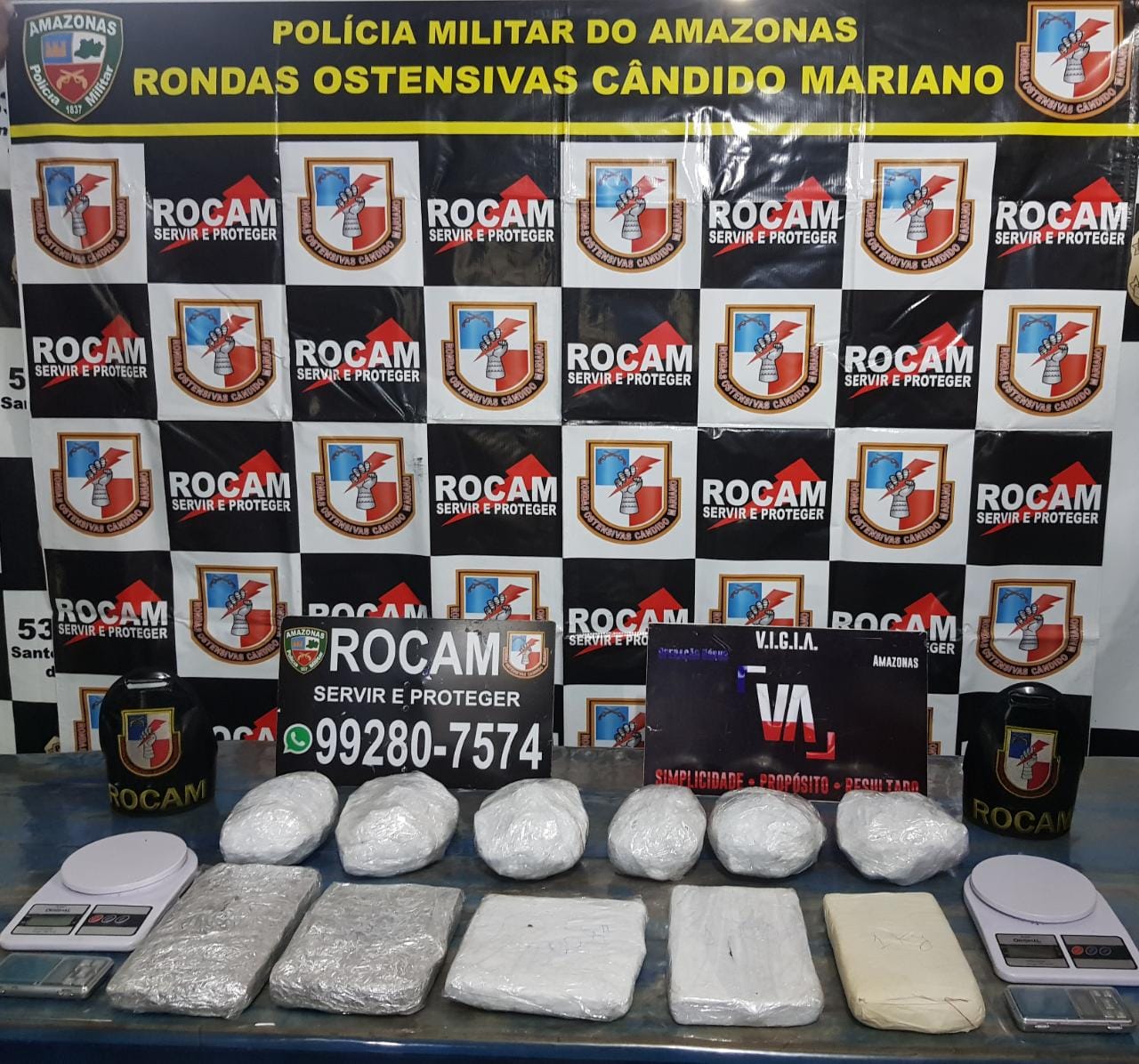 Policia apreende mais de 10 kg de drogas no Amazonas após denúncia anônima 