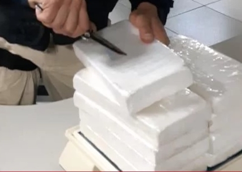 Polícia apreende mais de 100 kg de cocaína pura no Amazonas