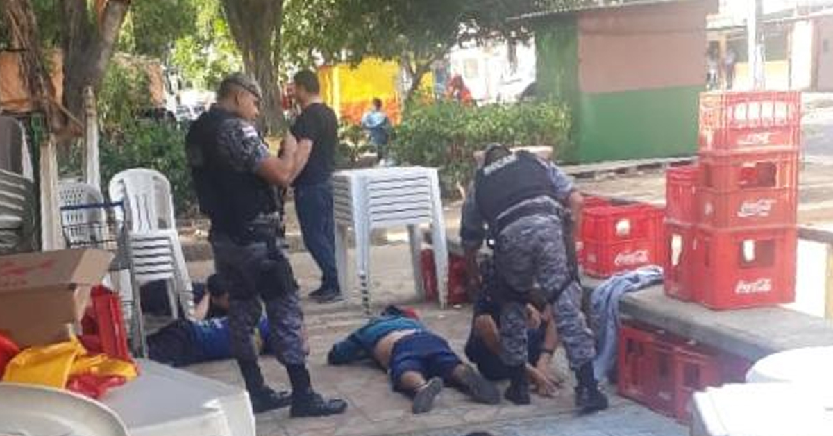 Integrantes de facção são presos antes de atacar rivais no Centro de Manaus