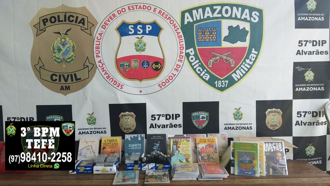 Homem é preso após furtar escola no Amazonas 