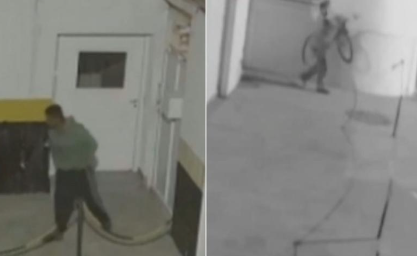 Ladrão tem bicicleta furtada enquanto roubava empresa