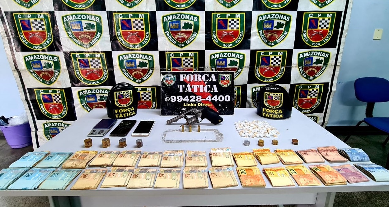 Prestes a atacar rivais, membros de facção são presos em hotel de Manaus