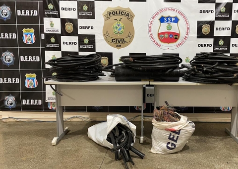 Grupo é preso por furtar cabos telefônicos subterrâneos em Manaus 
