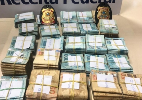 R$ 244 mil em espécie é apreendido no Aeroporto Eduardo Gomes pela PF 