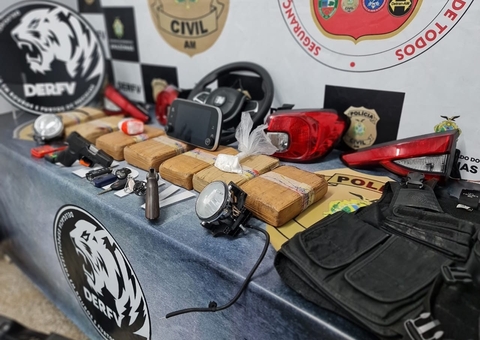 Suspeitos de integrar organização criminosa são presos com drogas em Manaus