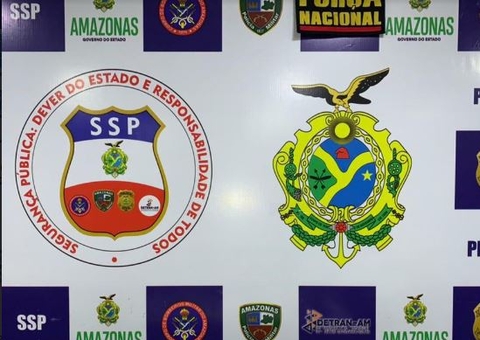 Armados, piratas de rios são presos no Amazonas