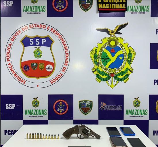 Armados, piratas de rios são presos no Amazonas