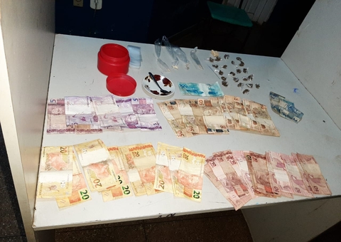 PM prende dupla e desarticula ponto de venda de drogas no Amazonas