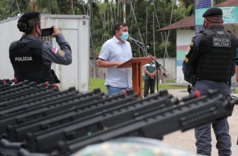 Polícia Militar em Tabatinga recebe reforço de armamentos