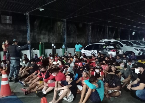Mais de 60 pessoas são presas em bares durante toque de recolher em Manaus