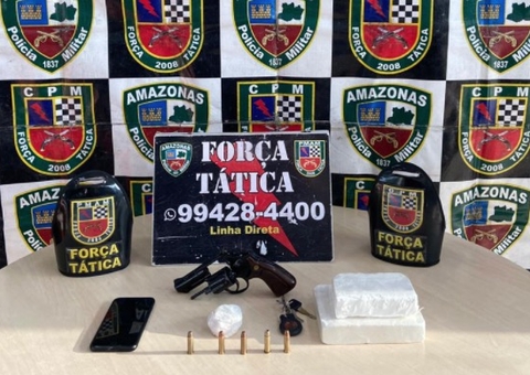 Foragido, casal e outras seis pessoas são presas no Amazonas 