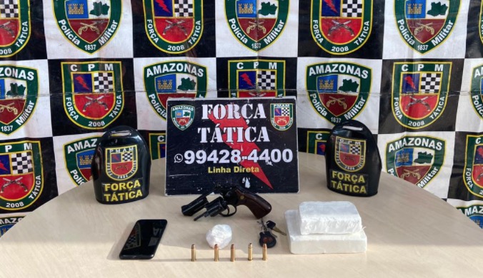Foragido, casal e outras seis pessoas são presas no Amazonas 