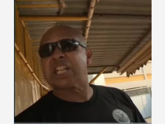 Vídeo mostra cinegrafista do SBT sendo agredido por agentes da Seap 